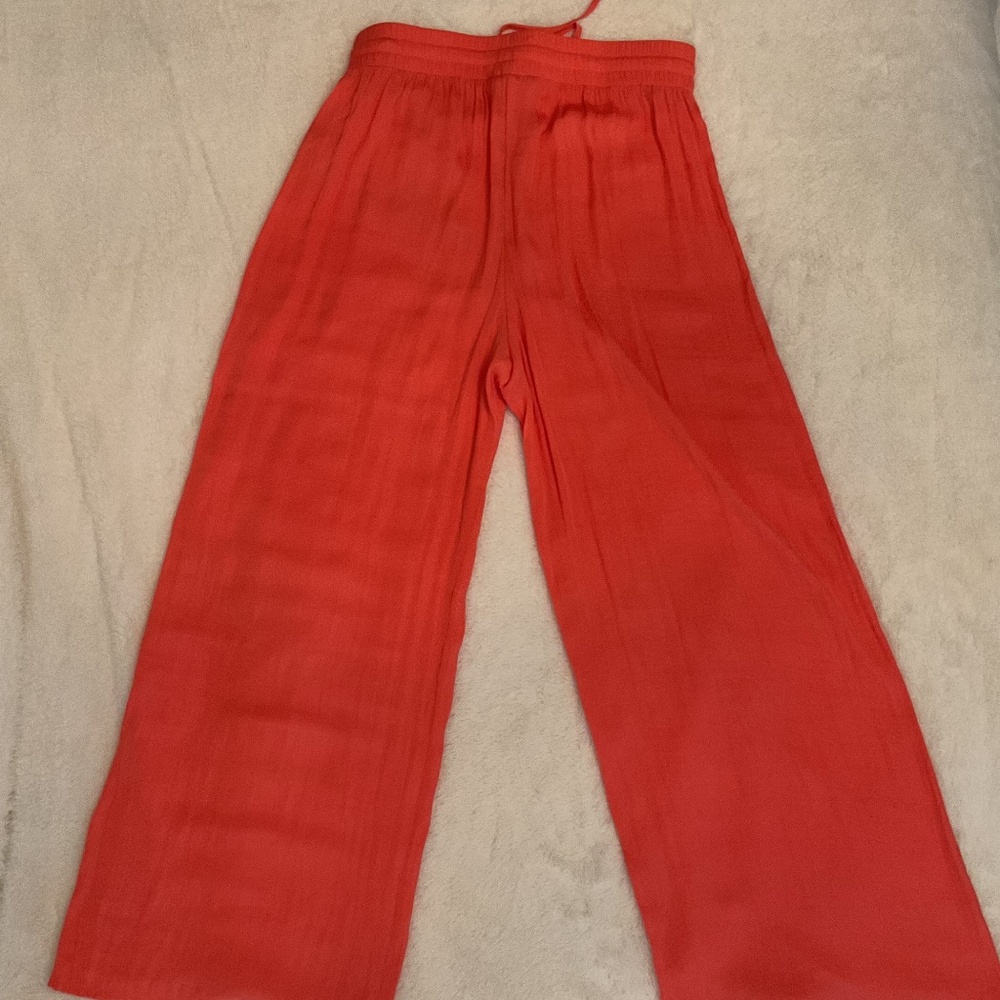 Joie Silky Orange/Salmon pants